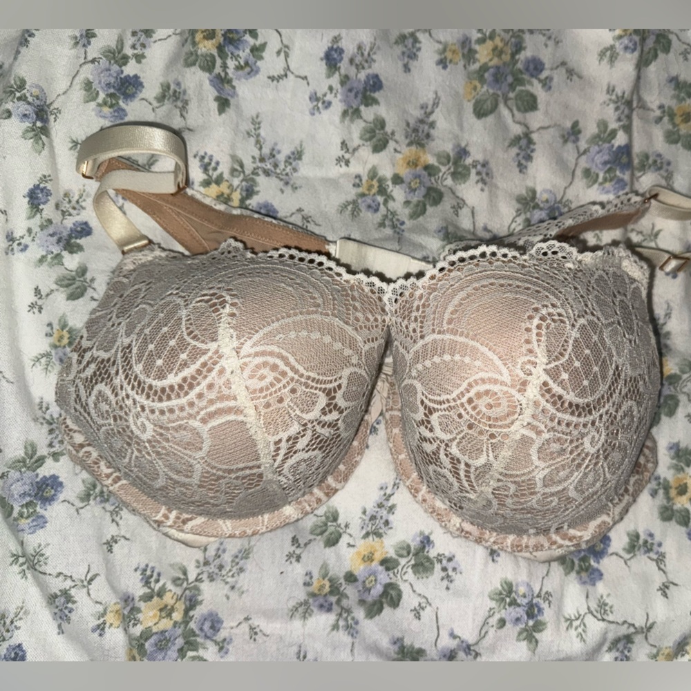Aerie lacy white bra